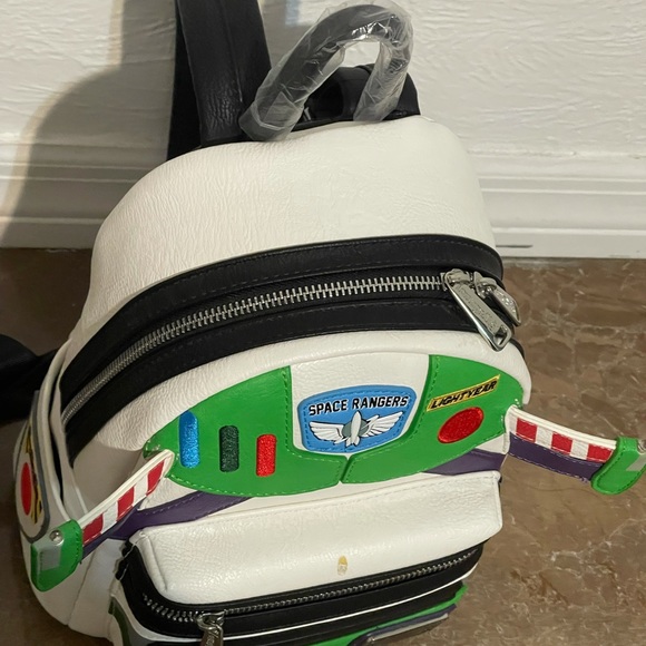 Loungefly Disney Buzz Lightyear Light Up Backpack - Picture 7 of 9